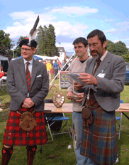 Sir Malcolm MacGregor with Dave Syme